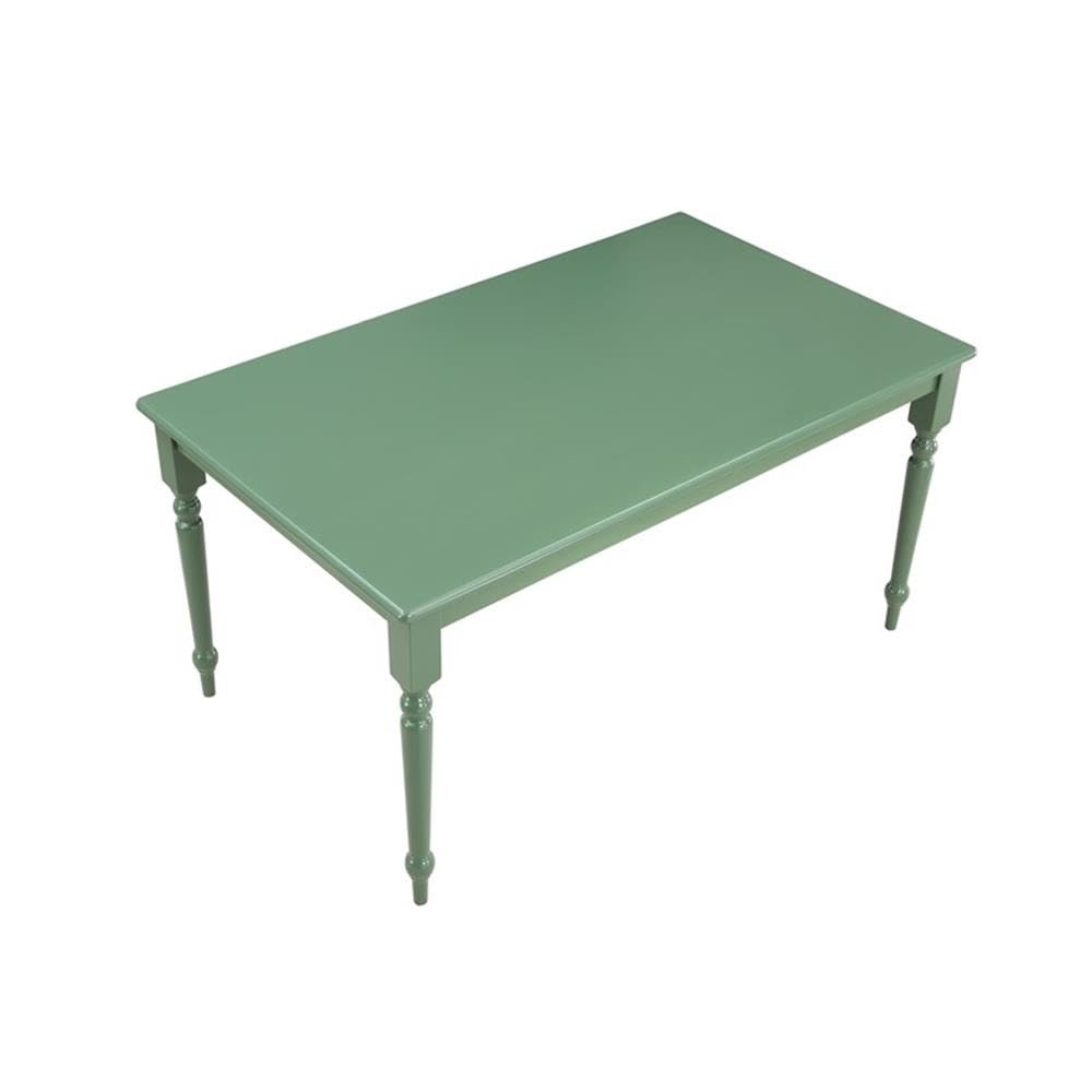 Carolina Rectangular Dining Table - Equestrian Green