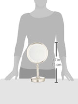 Reflections Double-Sided LED Lighted Tabletop Mount Vanity Makeup Mirror