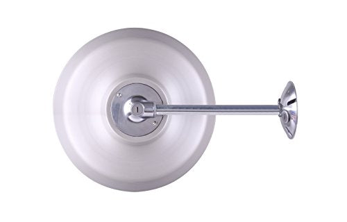 All Weather Outdoor Wall & Ceiling Light - Grey Finish with Clear Glass Globe