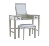 Home Décor Vanity Set Silver