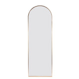 Full Length Mirror, Large Full Length Mirror 65" x 22",Stand Bedroom Mirror Standing or Leaning Against Wall Aluminum Alloy Frame,Floor Dressing Mirror with Gold Aluminum Alloy Frame