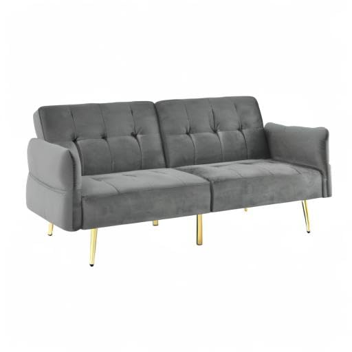 Convertible Futon Sofa Bed, Memory Foam Futon Couch Sleeper Sofa