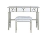 Home Décor Vanity Set Silver