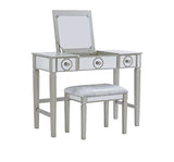 Home Décor Vanity Set Silver