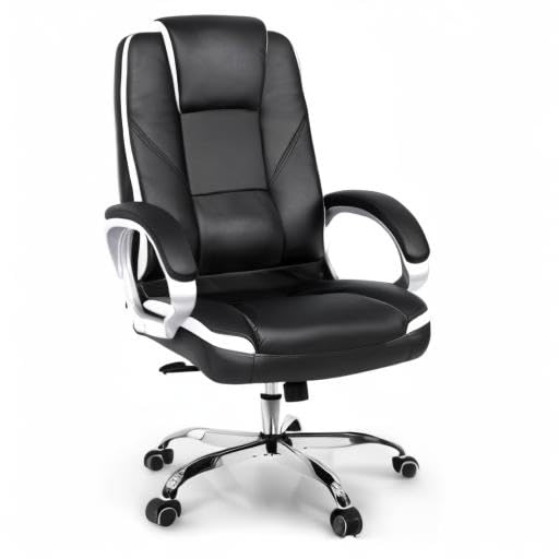 Office Chair Computer Desk Chair Gaming - Ergonomic High Back Cushion Lumbar