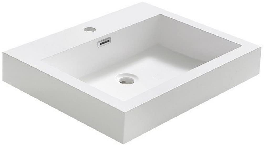 Nano 24" White Integrated Sink/Countertop