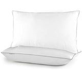 Zen Down Alternative Standard Size Pillow with Soft Microfiber Fill - Plush