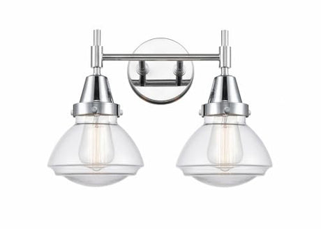 447-2W-PC-G322 Two Light Bath Vanity