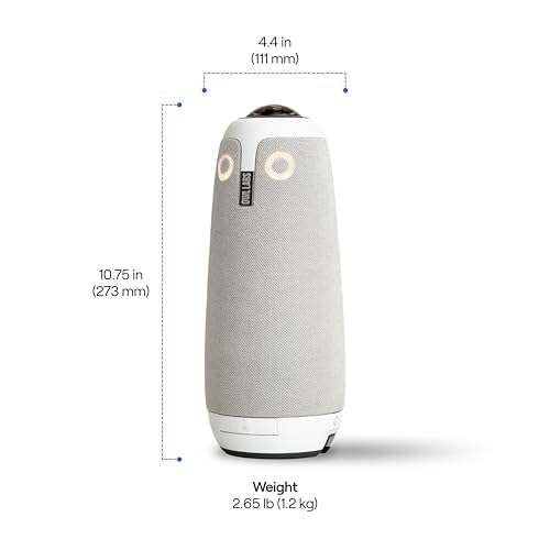 Meeting Owl 3 - 360° 1080p HD Conference Room Camera, AI-Driven Speaker-Tracking