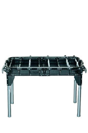 Black Foosball Table Adult Size - Game Tables For Adults with Balls & Players