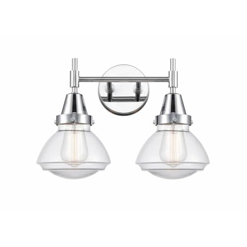 447-2W-PC-G322 Two Light Bath Vanity