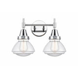 447-2W-PC-G322 Two Light Bath Vanity