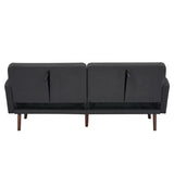 Furniture Home Series Mid-Century Modern 76.38'' Upholstered Convertible