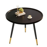 Black Coffee Table Round Small Coffee Tables Unique Modern Center Table for Living