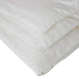 350 Thread Count Cotton Damask Down Alternative Comforter, Twin, White