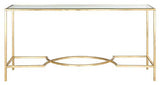Home Collection Inga Gold Console Table