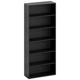 Bookshelves and Bookcases Floor Standing 6 Tiers Display Storage Shelves 70 in Tall Bookcase Home Decor Furniture for Home Office, Living Room, Bed Room