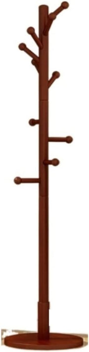 Coat Rack Coat Tree Freestanding Coat Stand Solid Wooden Coat Tree