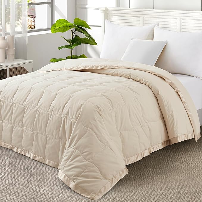 King Size Blanket - Soft Lightweight Feather Down Blanket