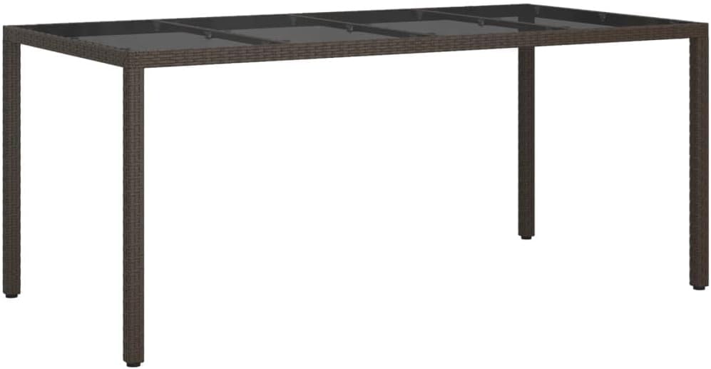 Patio Dining Set with Comfortable Cushions, Weather-Resistant Rattan, Sturdy Steel Frame,