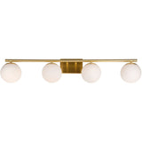 Farrell - 4 Light Bath Vanity in Transitional Style-8 Inches Tall and 42 Inches Wide