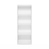 Luder Bookcase / Book / Storage, 4-Tier, White