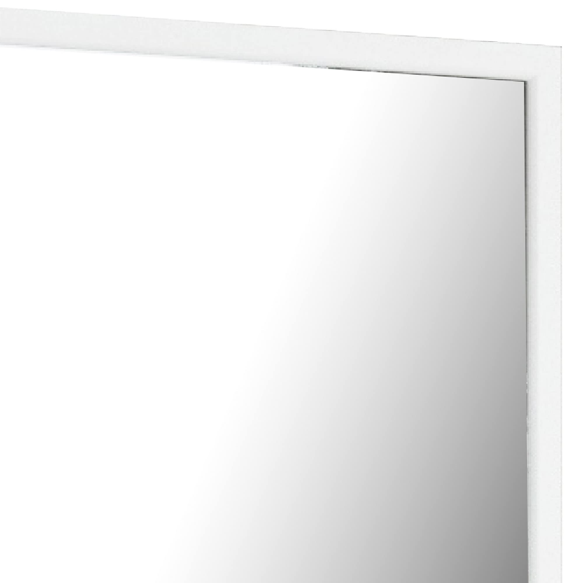 Modern Mirror, Wood Frame, Portrai
