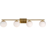 Farrell - 4 Light Bath Vanity in Transitional Style-8 Inches Tall and 42 Inches Wide
