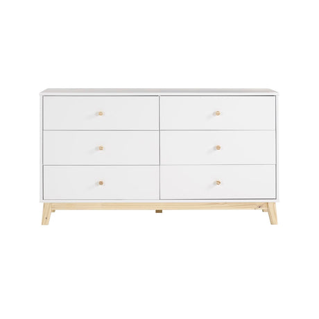 MOD 60" W 6-Drawer Double Dresser