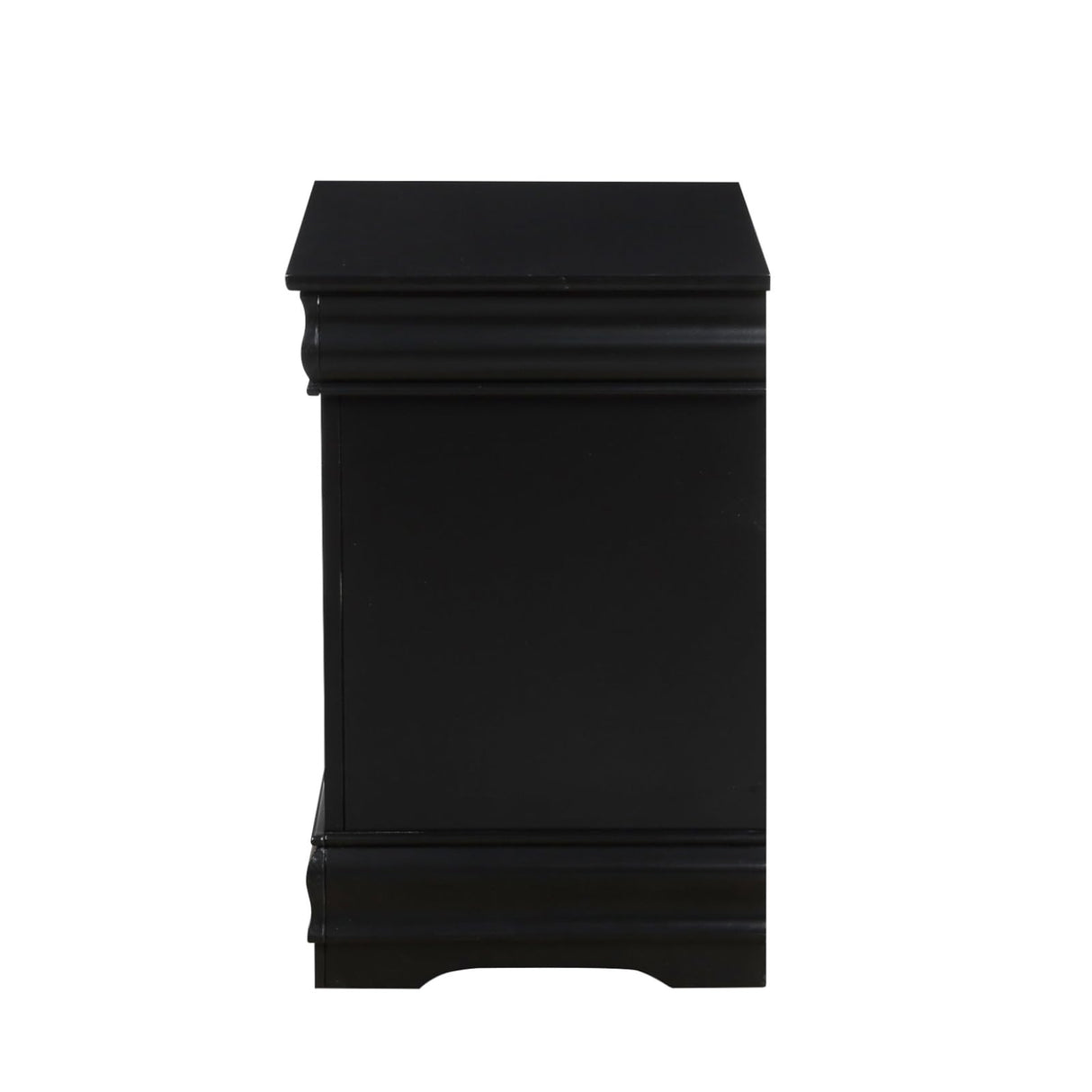 Louis Philippe Nightstand in Black