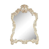 Regence Composite Frame Wall Mirror in Belgian Cream