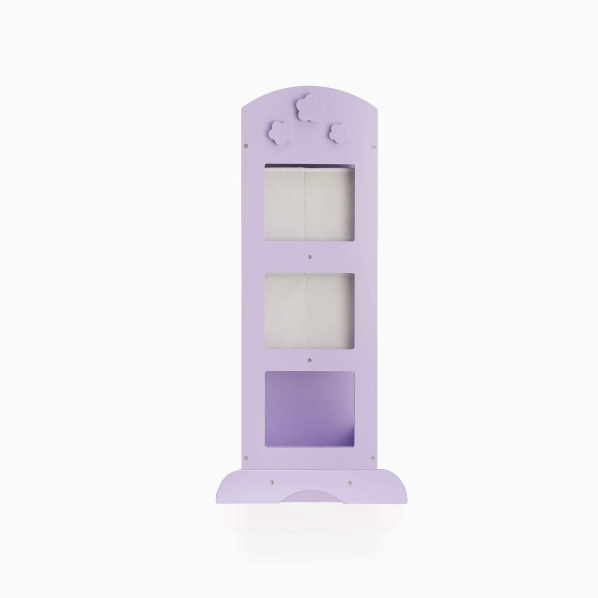 Store Dress-up Center – Lavender: Pretend Play Storage Closet with Mirror & Shelves