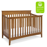 Grove 4-in-1 Convertible Crib in Chestnut, Greenguard Gold Certified