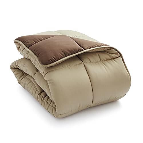 1 Piece Fluffy Down Alternative Comforter Full Lightweight Cooling Beautiful Modern