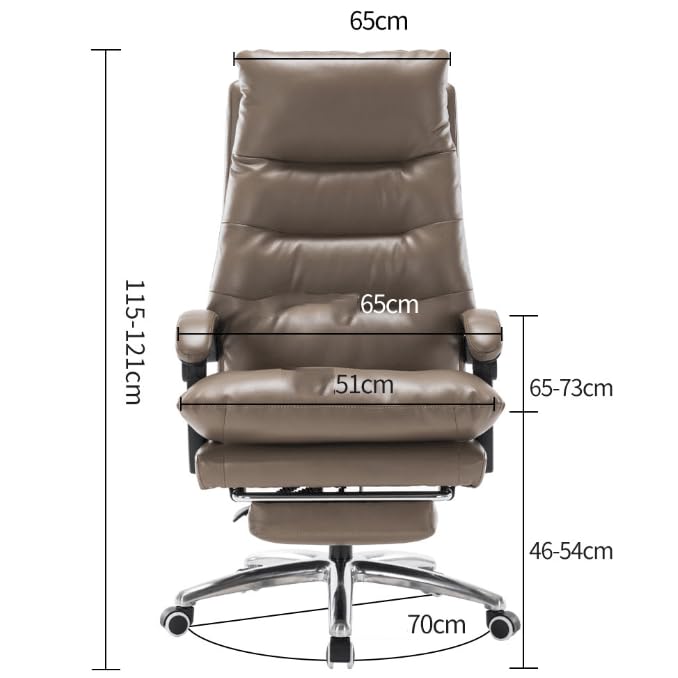 Swivel Task Office Chair Computer Desk Chair with Wheels and Padded Arms Genuine