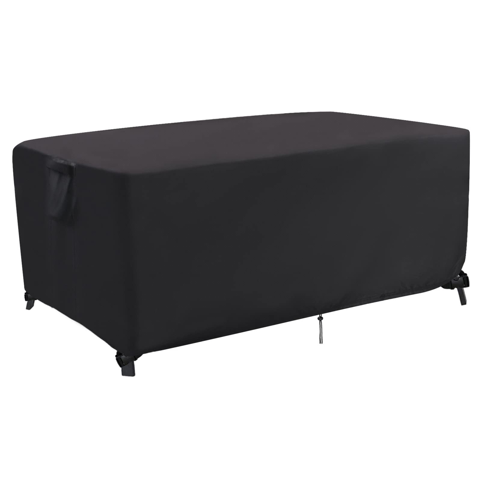 Outdoor Dining Table Cover - 60 Inch Rectangle, Waterproof Patio Table Cover - 60 X 38 X 28 Inch