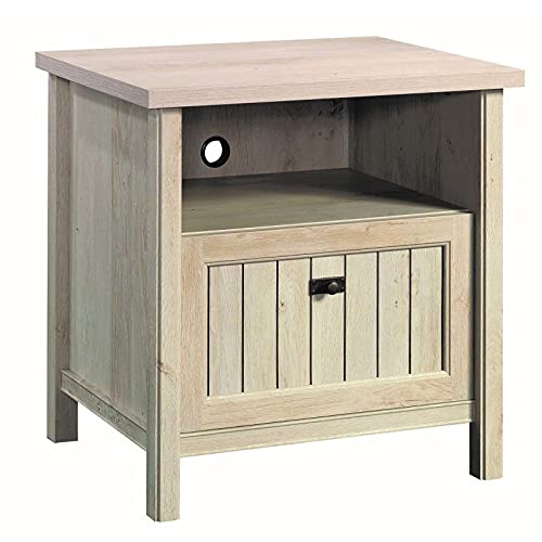 Costa Night Stand with Drawer in Chalked Chestnut