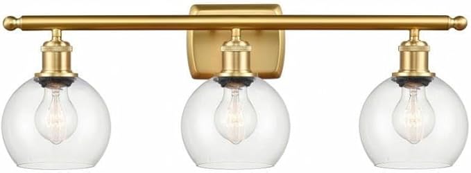 516-3W-SG-G122-6 Three Light Bath Vanity from Ballston Collection