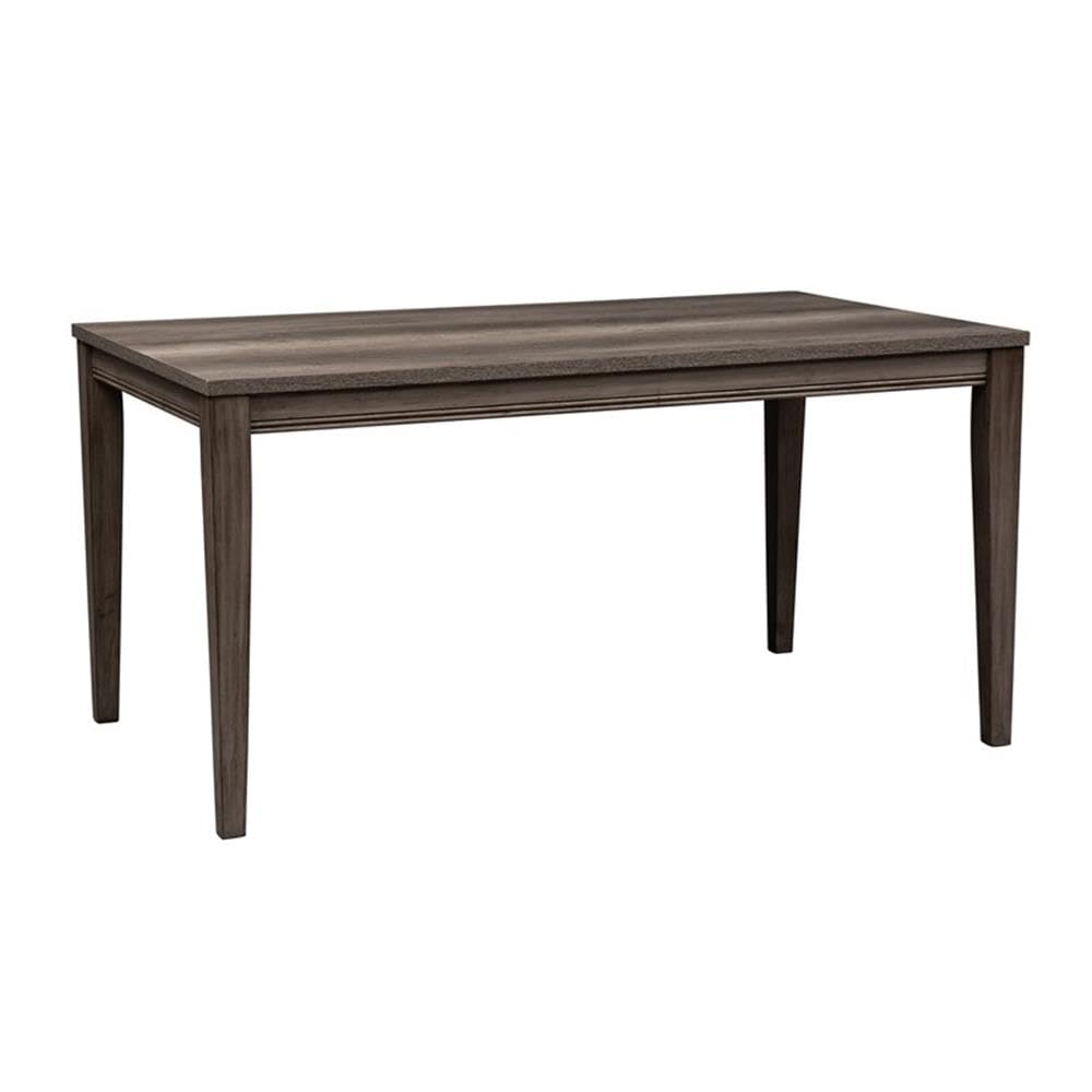 Industries Tanners Creek Rectangular Leg Table, W36 x D60 x H30, Medium Gray