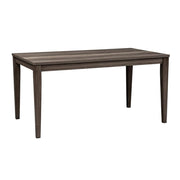Industries Tanners Creek Rectangular Leg Table, W36 x D60 x H30, Medium Gray