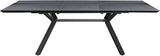 Expandable Dining Table for 6-8 Seat, Modern Rectangle Design with Extension Leaf for Kitchen Restaurant,