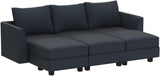 Modular Sectional Sleeper Sofa with Storage Seat Velvet Sectional Sofa with Chaise