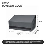 Furniture Covers 4 Piece, Outdoor Furniture Covers Waterproof, 600D Heavy Duty