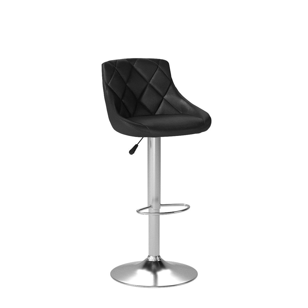 Counter Height Bar Stools Set of 2 Barstools Swivel Stool Height Adjustable Bar Chairs