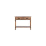 Home Collection Primrose Brown 2-Drawer Console Table, 0