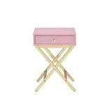 Table in Pink & Gold