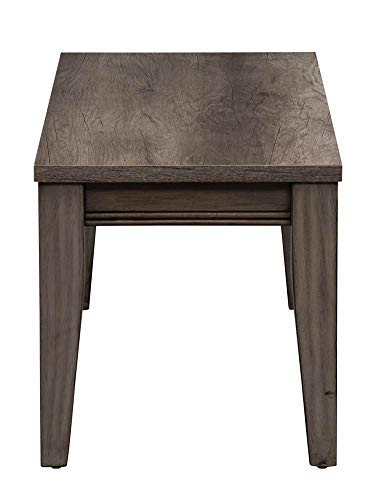 Tanners Creek Bench, W44 x D18 x H18, Medium Gray