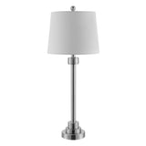 Lighting Collection Baxter Modern Contemporary Nickel Iron 30-inch Bedroom Living