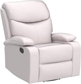 Rocker Recliner Chairs, Manual Rocking Recliner Chair for Adults, Small Recliners for Small Spaces, Single Sofa Recliner for Living Room, Nursery - Beige