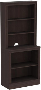 Multi-Depth Bookshelves and Bookcase Floor Standing 5 Tier Display Shelves Organizer